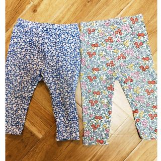 ベビーギャップ(babyGAP)の*レギンス　２枚セット　80*(パンツ)