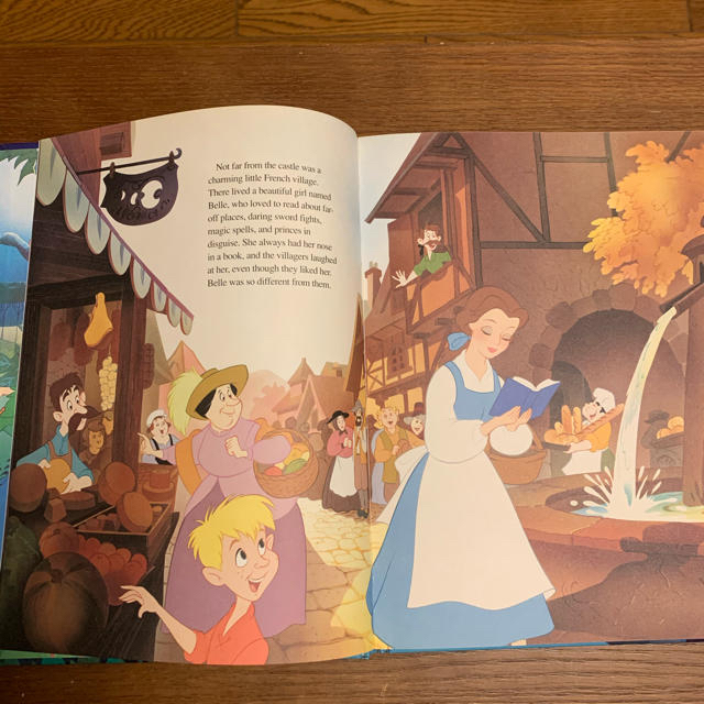 Disney 英語版 Disney Beauty And Beast 美女と野獣 の絵本の通販 By Peony ディズニーならラクマ