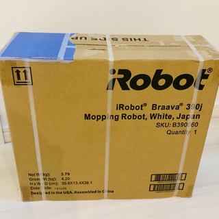 アイロボット(iRobot)の【新品・未開封】ブラーバ390j アイロボット【年末処分品！】(掃除機)