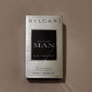 ブルガリ(BVLGARI)のBVLGARIマンエクストレーム60mL・美品(香水(男性用))