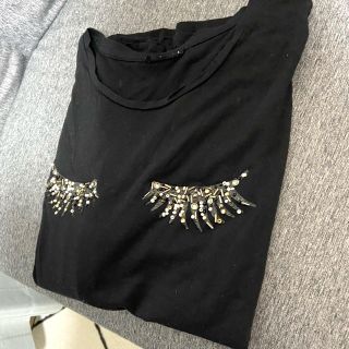 ザラ(ZARA)のStradivarius ロンT ビジュー(Tシャツ(長袖/七分))