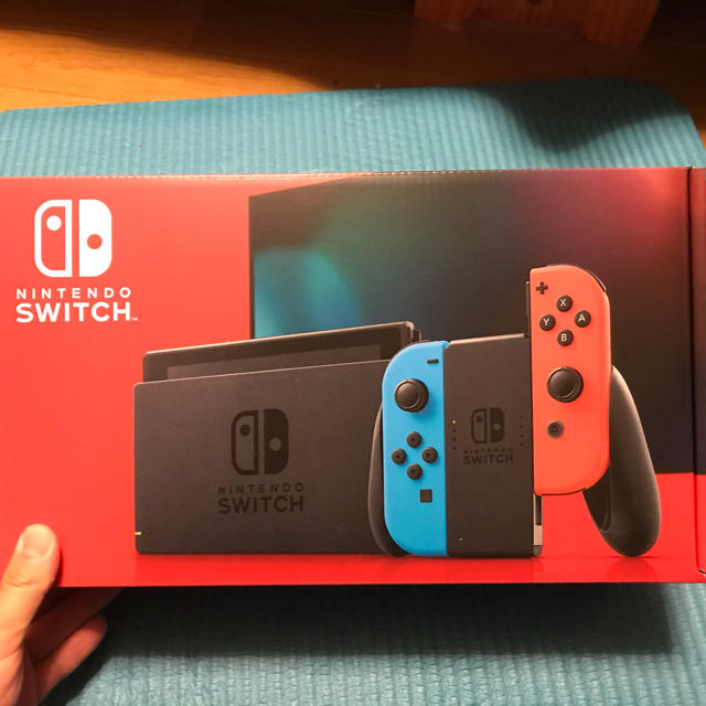 Nintendo Switch ネオンブルー/(R) ネオ