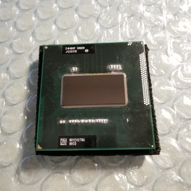CPU　Intel CORE i7 2670QM　品
