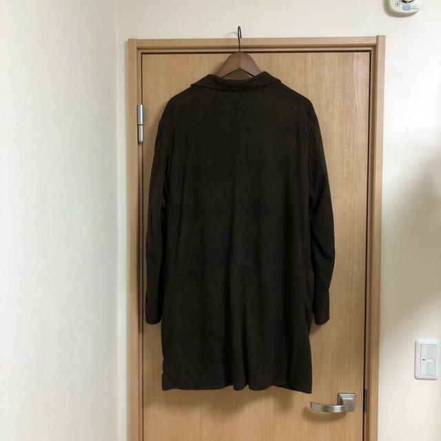 COMOLI(コモリ)の新品 comoli コモリ ディアスキン チェスターコート brown サイズ1 メンズのジャケット/アウター(チェスターコート)の商品写真