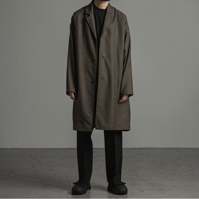 marka WOOL SOFTSERGE SHIRTCOAT markawareチェスターコート