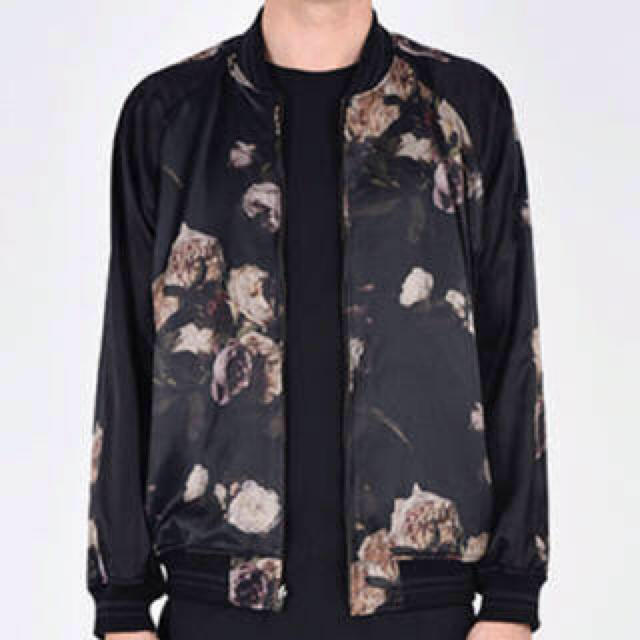 LAD MUSICIAN FLOWER STAND COLLAR BLOUSON