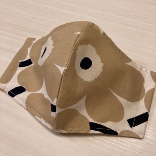 マリメッコ(marimekko)の立体　インナーマスク　ベージュ(その他)