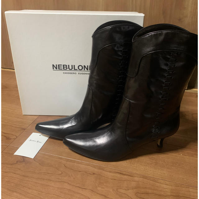 NEBULONI E.】 ウエスタンブーツ-
