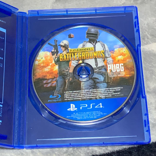 PlayStation4(プレイステーション4)のPLAYERUNKNOWN’S BATTLEGROUNDS PS4 PUBG エンタメ/ホビーのゲームソフト/ゲーム機本体(家庭用ゲームソフト)の商品写真