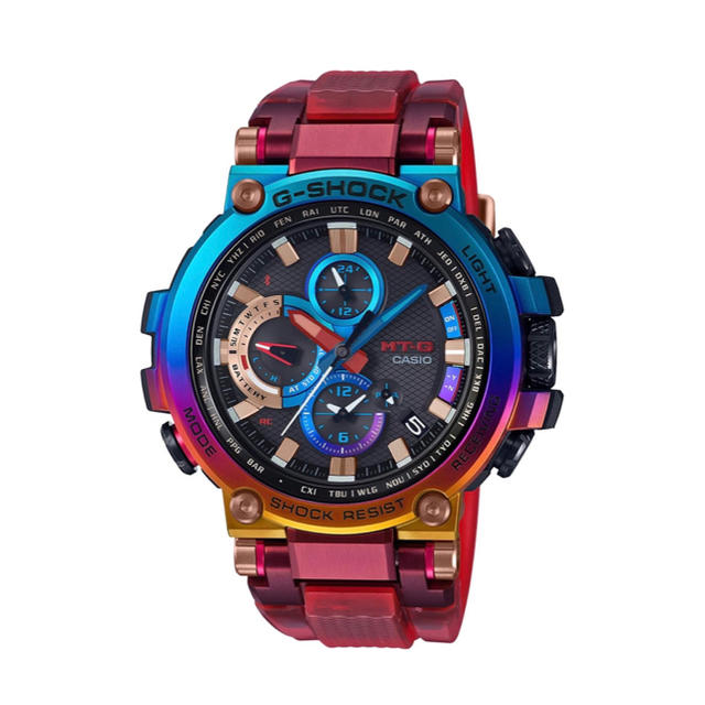 G-SHOCK(ジーショック)のMTG-B1000VL-4AJR　G-SHOCK MT-G　レインボー メンズの時計(腕時計(アナログ))の商品写真