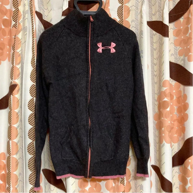 UNDER ARMOUR(アンダーアーマー)のアンダーアーマー  ニット　パーカー　ジャケット　レディース  グレー　MD レディースのトップス(パーカー)の商品写真