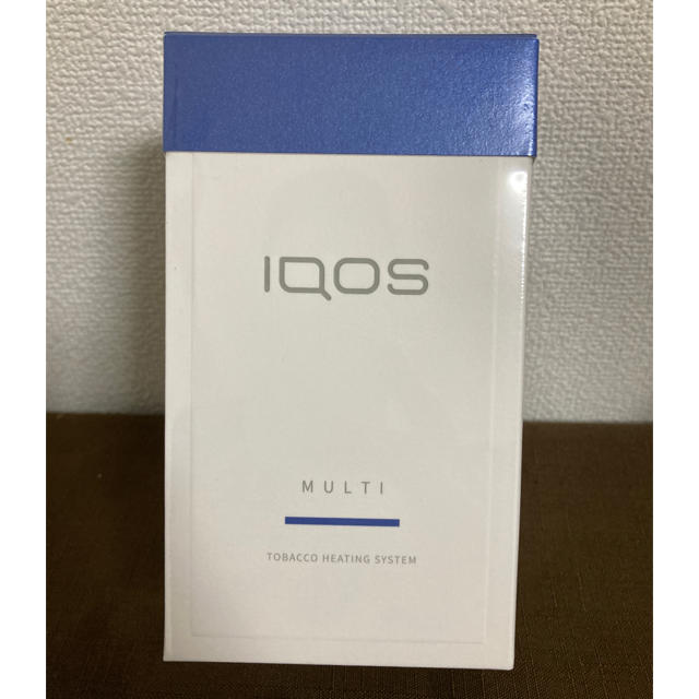 IQOS(アイコス)の5%オフクーポン商品出来ます【未開封未登録】IQOS3 マルチステラーブルー メンズのファッション小物(タバコグッズ)の商品写真