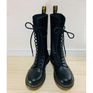 ドクターマーチン(Dr.Martens)のDr.Martens 14ホール レディース 黒 UK4 22.5〜23.0(ブーツ)