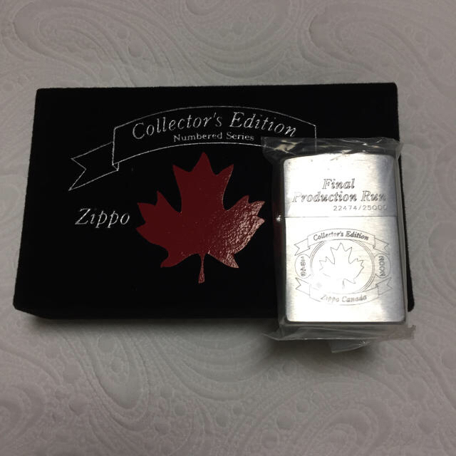 zippo ジッポー　カナダ工場　閉鎖記念モデル　2002年製　カナダ製