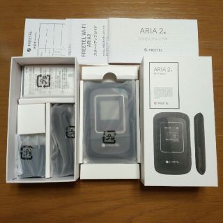 FREETEL SIMフリー Wi-Fiモバイルルーター ARIA 2❤️美品❤(その他)
