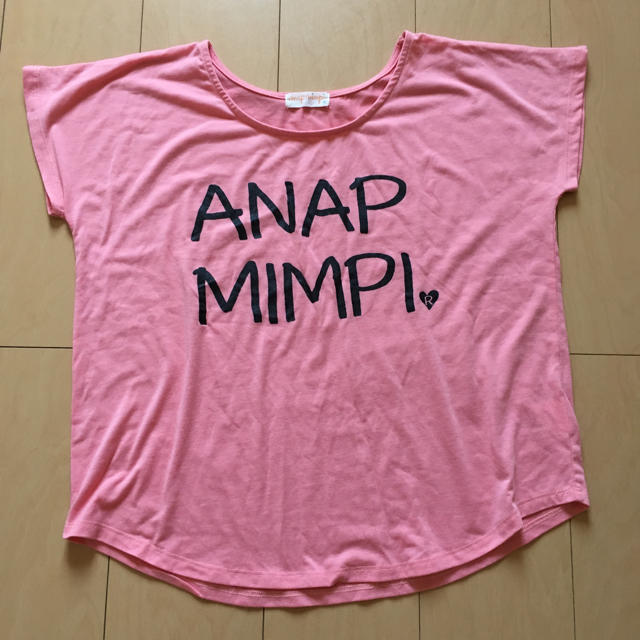 anap mimpi(アナップミンピ)のanapmimpi  ロゴT レディースのトップス(Tシャツ(半袖/袖なし))の商品写真