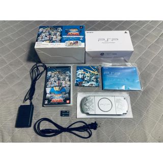 プレイステーションポータブル(PlayStation Portable)の専用出品　PSP-3000 ガンダム　美品　送料無料　2(携帯用ゲーム機本体)