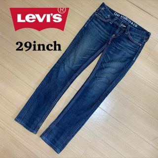 リーバイス(Levi's)のLEVI’S/ストレートジーンズ デニム 29インチ(デニム/ジーンズ)