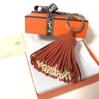 新品 HERMES カルメン バイカラー 2色 コルナリン オレンジパール