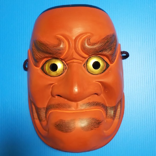 能面 小べし見(こべしみ) 木彫り 定番の中古商品 www.gold-and-wood.com