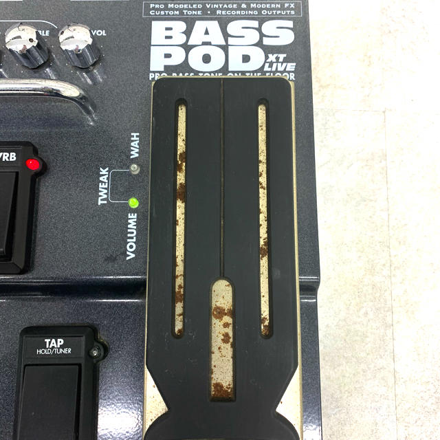 【動作品】LINE6 POD XT LIVE BASS 楽器のベース(ベースエフェクター)の商品写真