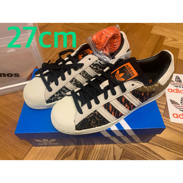 adidas(アディダス)のadidas SUPERSTAR ATMOS CRAZY ANIMAL PACK メンズの靴/シューズ(スニーカー)の商品写真