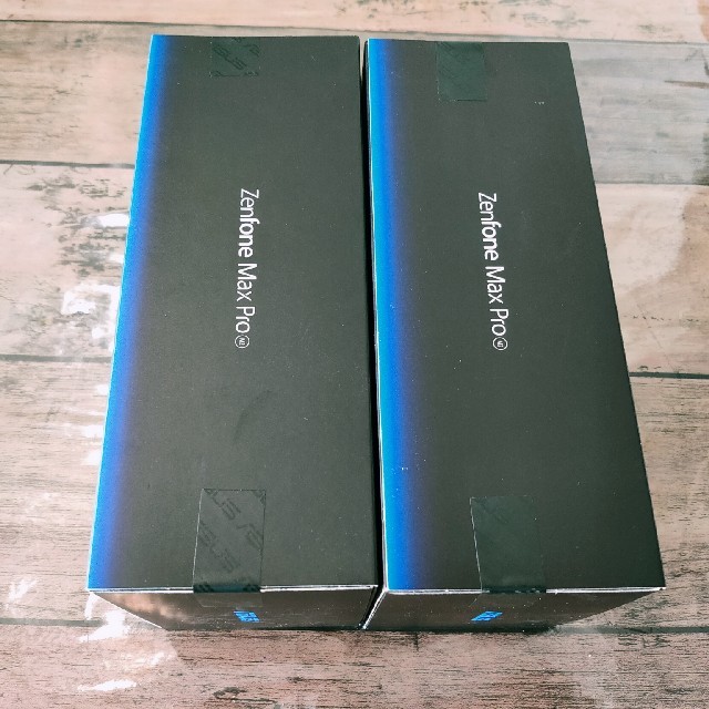 ZenFone Max Pro M2 ミッドナイトブルー 【2台セット】