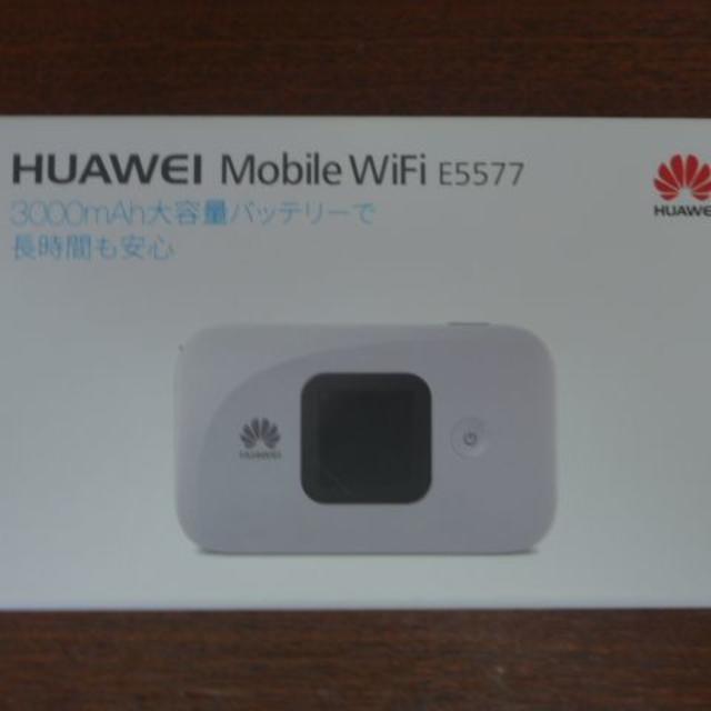 HUAWEI　WiFi　E5577S　SIMフリー