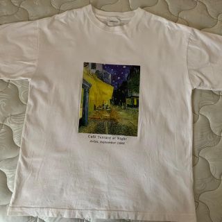 ゴッホ　プリントTシャツ　　Sサイズ(Tシャツ(半袖/袖なし))