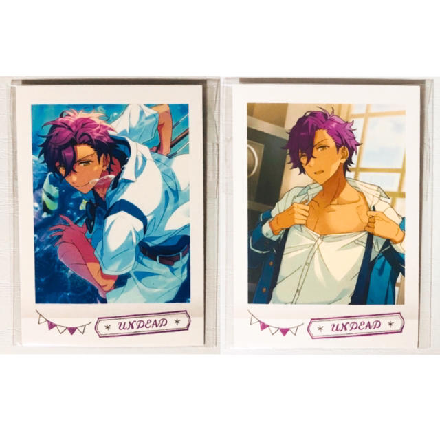新品☆あんスタ☆UNDEAD【乙狩アドニス】ぱしゃこれ☆ver.7☆2点 新品☆あんスタ☆UNDEAD【乙狩アドニス】ぱしゃこれ☆ver.7☆2点