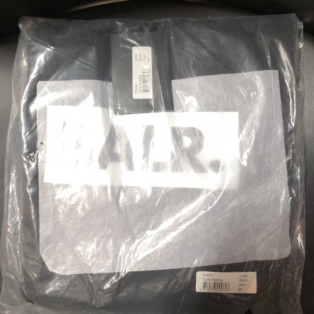 新品未使用 BALR. ボーラー ブランドフーディー balr ビッグロゴ Ｍ 3