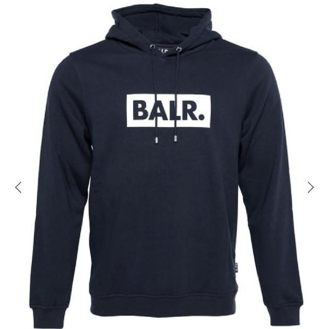 新品未使用 BALR. ボーラー ブランドフーディー balr ビッグロゴ Ｍ