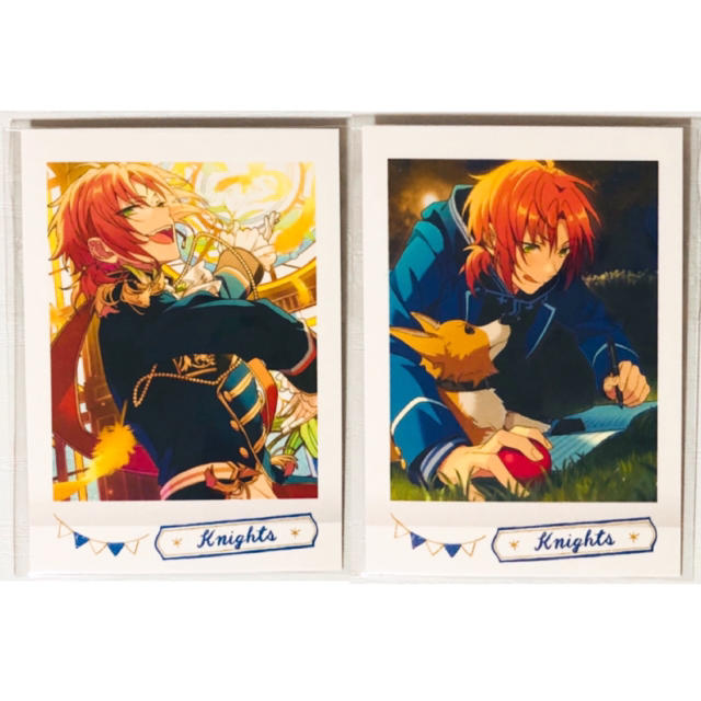 新品☆あんスタ☆Knights【月永レオ】ぱしゃこれ☆ver.7☆2点 新品☆あんスタ☆Knights【月永レオ】ぱしゃこれ☆ver.7☆2点