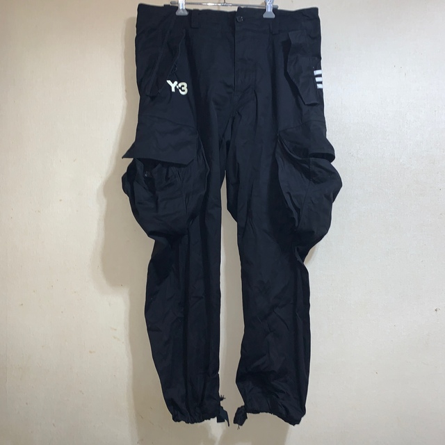Yohji Yamamoto - Y-3 ワイスリー ヨウジヤマモト ビッグポケット カーゴ パンツ L XLの通販 by yukiyo's