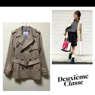 ドゥーズィエムクラス(DEUXIEME CLASSE)のdeuxieme classe ショート　トレンチコート(トレンチコート)