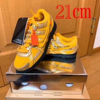 ナイキ(NIKE)のNike off white University gold(スニーカー)