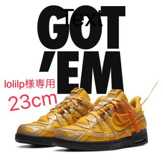 ナイキ(NIKE)のlolilp様専用　NIKE  off-white  ラバー ダンク　23cm(スニーカー)