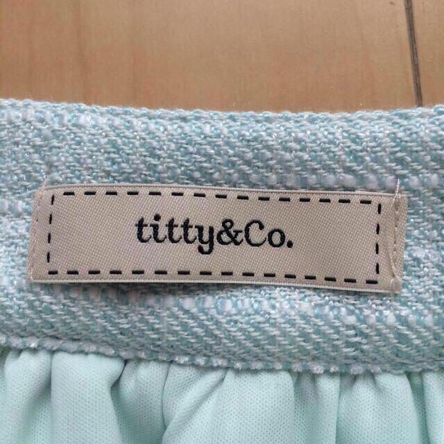 titty&co(ティティアンドコー)のtitty&Co. ジャンスカ レディースのワンピース(ひざ丈ワンピース)の商品写真