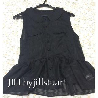 ジルバイジルスチュアート(JILL by JILLSTUART)のノースリーブチェックブラウス(シャツ/ブラウス(半袖/袖なし))