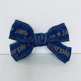 ジェーンマープル(JaneMarple)のジェーンマープル　ロゴリボンバレッタ　janemarple(バレッタ/ヘアクリップ)