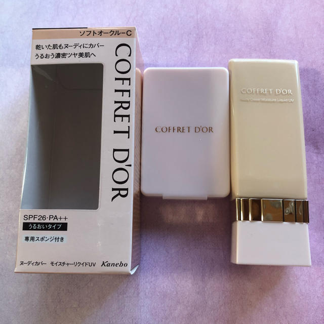 COFFRET D'OR(コフレドール)のカネボウCOFFRET D'ORリキッドファンデ コスメ/美容のベースメイク/化粧品(ファンデーション)の商品写真