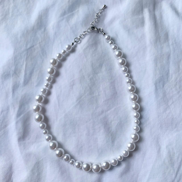 Jieda(ジエダ)のmix pearl necklace メンズのアクセサリー(ネックレス)の商品写真