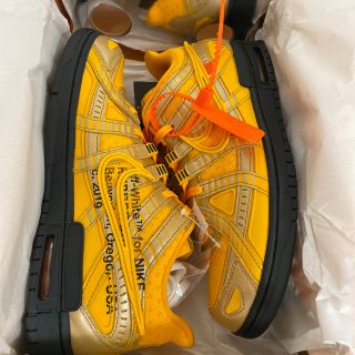 オフホワイト(OFF-WHITE)のNIKE Off-white ラバーダンク　27.5cm(スニーカー)