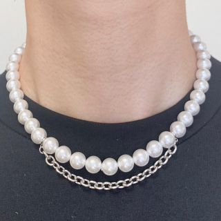 コムデギャルソン(COMME des GARCONS)のchangeable pearl necklace 2way chain(ネックレス)