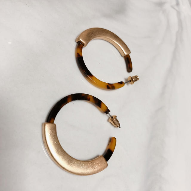 ZARA(ザラ)のインポート　フープピアス レディースのアクセサリー(ピアス)の商品写真