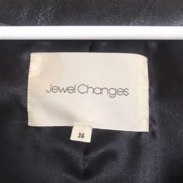 Jewel Changes(ジュエルチェンジズ)のレザージャケット レディースのジャケット/アウター(ライダースジャケット)の商品写真