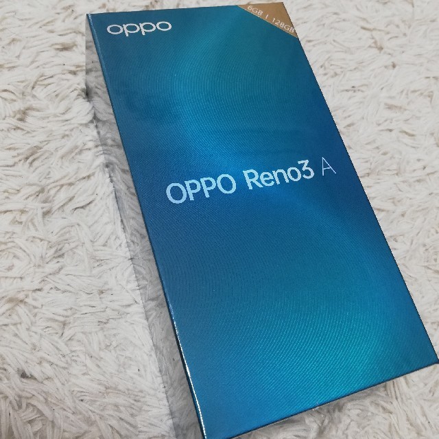 【未開封新品】OPPO Reno3 A ホワイトWhite付属品など