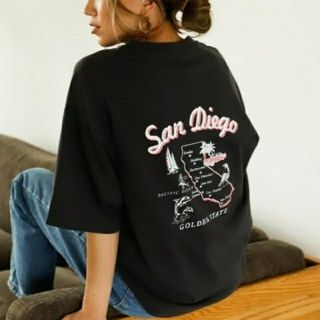 ホリデイ(holiday)の【Holiday】SAN DIEGOプリントBIG T(Tシャツ(半袖/袖なし))