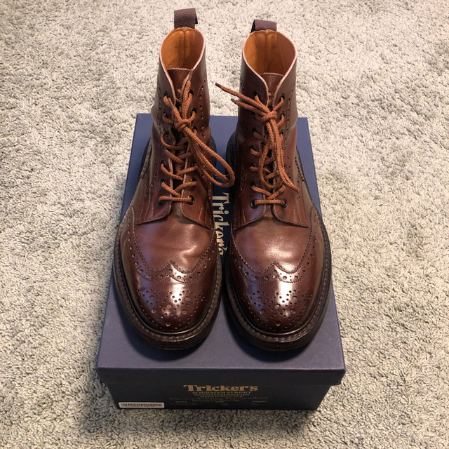 88000円状態Tricker's  MALTON ブーツ（coffee burnished）