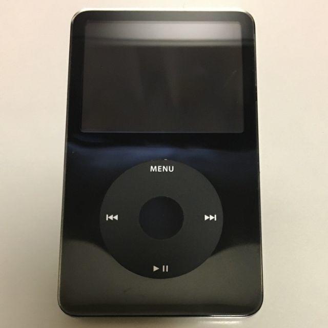 スマホ/家電/カメラSD化128GB バッテリー新品 iPod classic 5世代